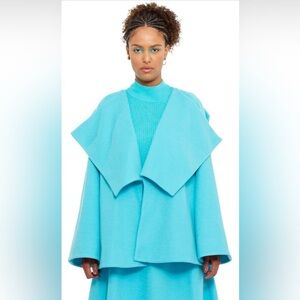 NWT- CHAOUICHE Women's Star Coat- COLOR: Blue SIZE: XL NEW IN PACKAGE